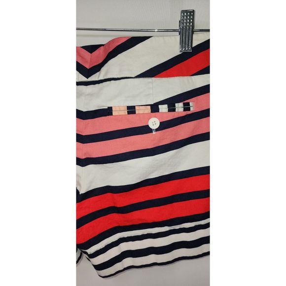 7th Avenue Design Studio Women's Striped Shorts Size 0 - Picture 4 of 5